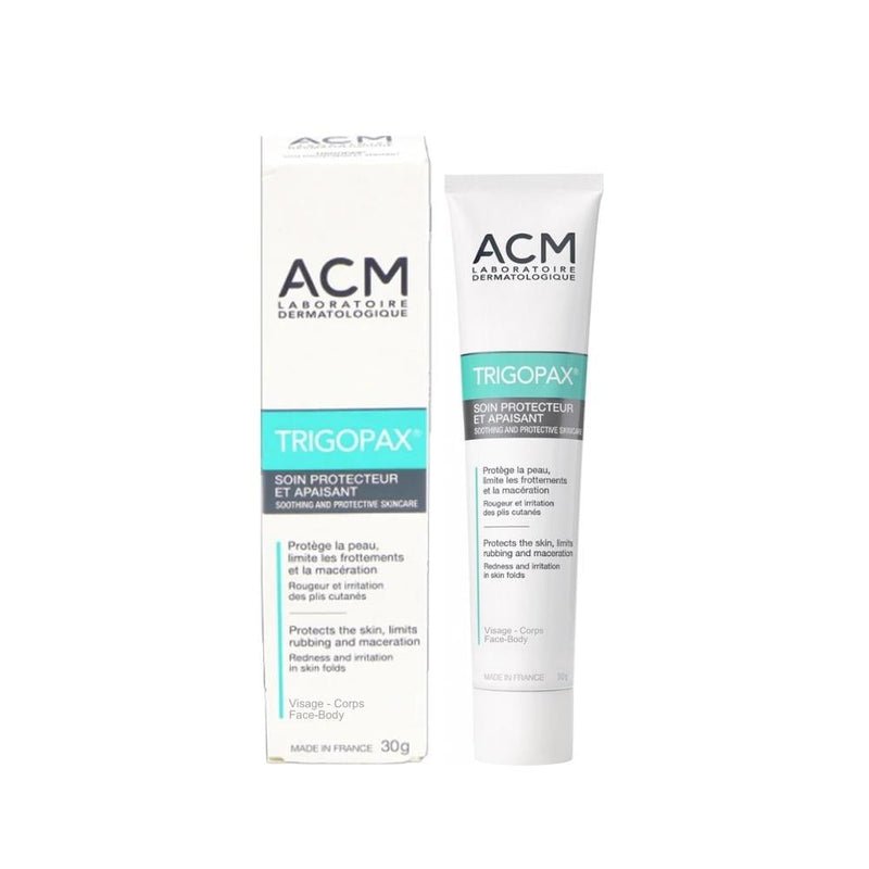 Acm Trigopax Protective Soothing Skin Care Cream for Friction Irritation, 30g