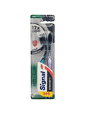 Signal Soft Charcoal Toothbrush 1+1 - Assorted Colors