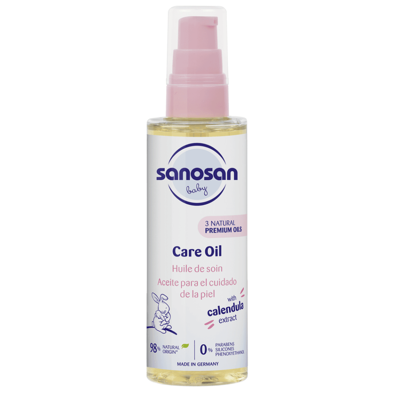 Baby Care Oil Soothing Calendula Extract for Sensitive Skin Sanosan 100ml