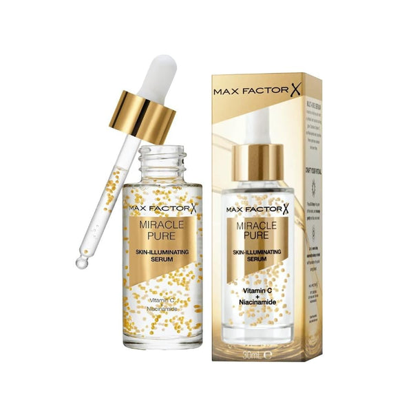 Max Factor Vitamin C Skin Brightening Serum for Healthy Glow and Even Tone, 30ml