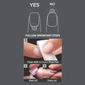 Kiss imPRESS Pale Pink Press-On Nails - Short Oval Shape - 30 Pieces