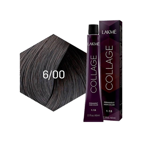 Blonde Hair Dye Dark Blonde 6/00 Low Ammonia Lakme 100ml