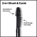 Tinted Brow Gel Waterproof Fiber-Rich Dark Brown Revlon 12ml
