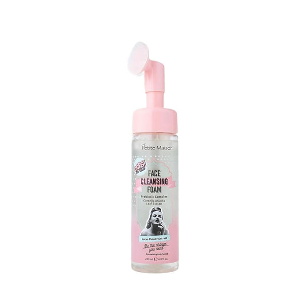 Petite Maison Facial Cleansing Foam with Niacinamide & Lotus Flower Extract, 200ml