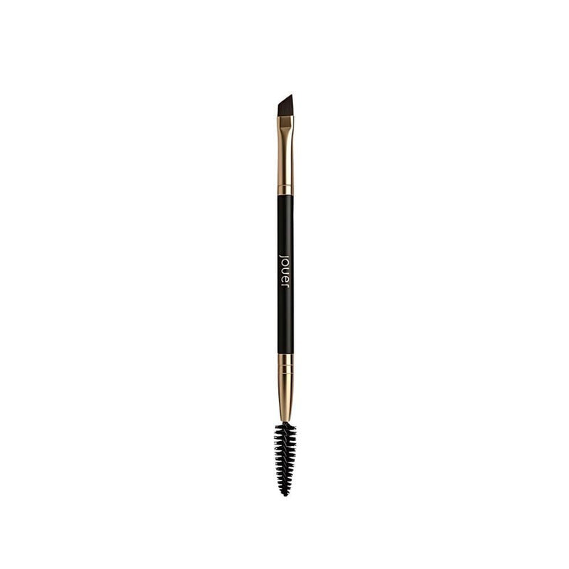 Jouer Double-Ended Eyebrow Brush, Angled Bristles, Spoolie, 200