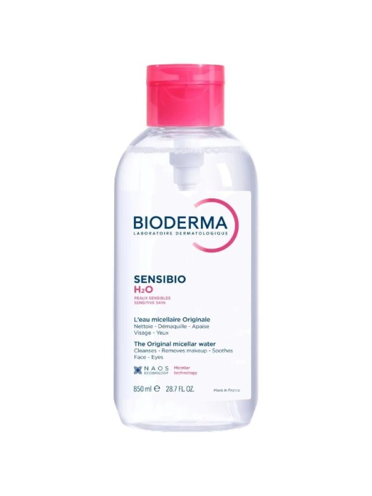 Micellar Water for Sensitive Skin Bioderma Sensibio H2O Makeup Remover 850ml