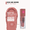 Flormar Matte Liquid Lipstick, Long-Lasting, Smudge-Proof, 004 Peach