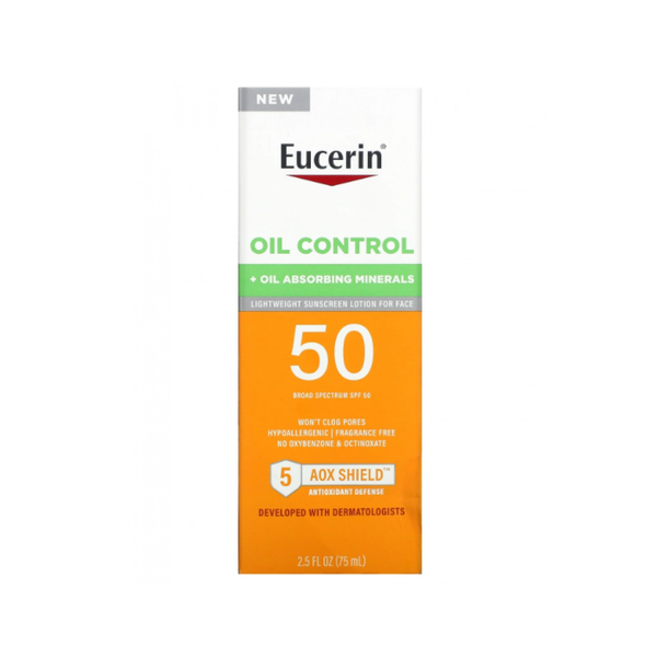 Eucerin Sunscreen Oily Skin Control SPF 50, 75ml