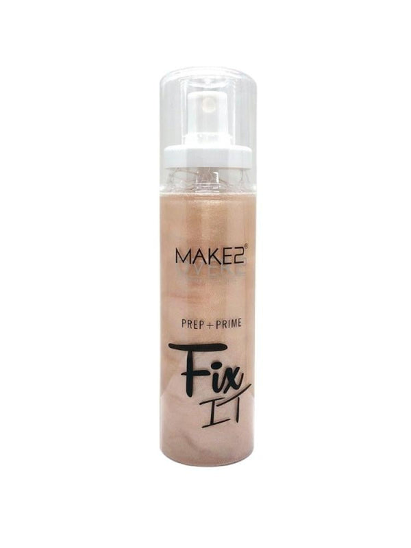 Makeup Setting Spray Highlighter Glow Hydrating Green Tea Cucumber Make Over 22 100ml