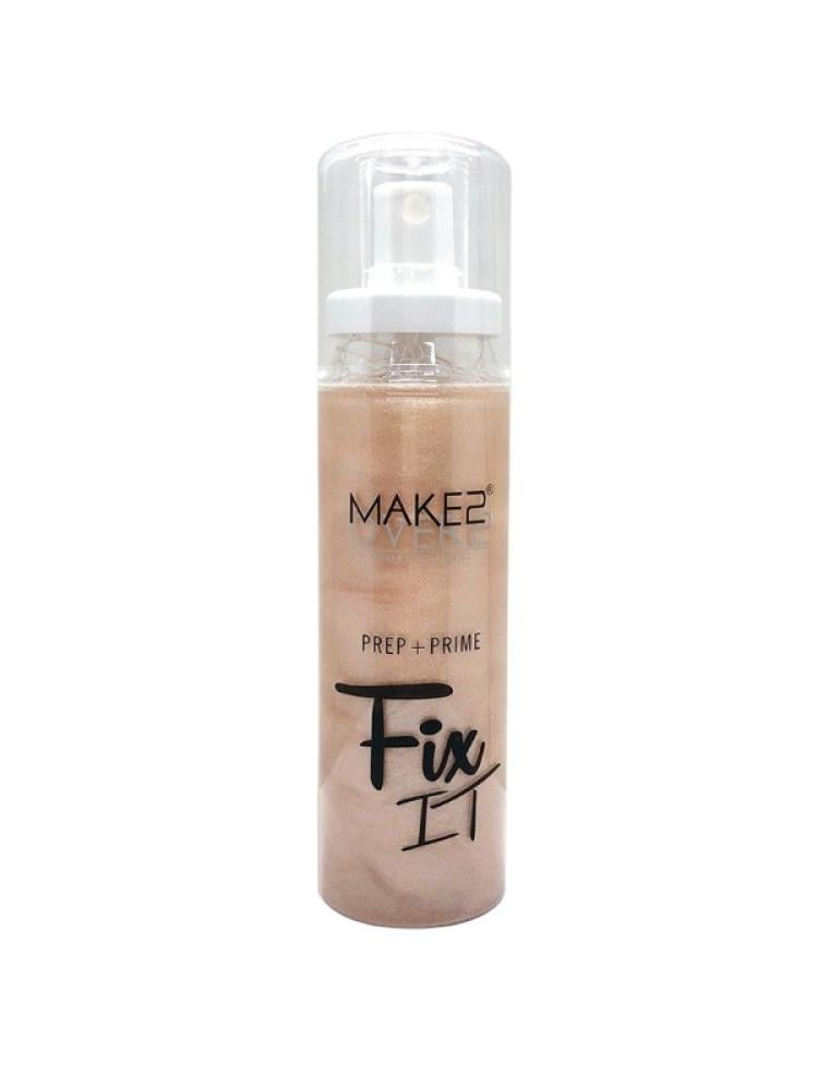 Makeup Setting Spray Highlighter Glow Hydrating Green Tea Cucumber Make Over 22 100ml