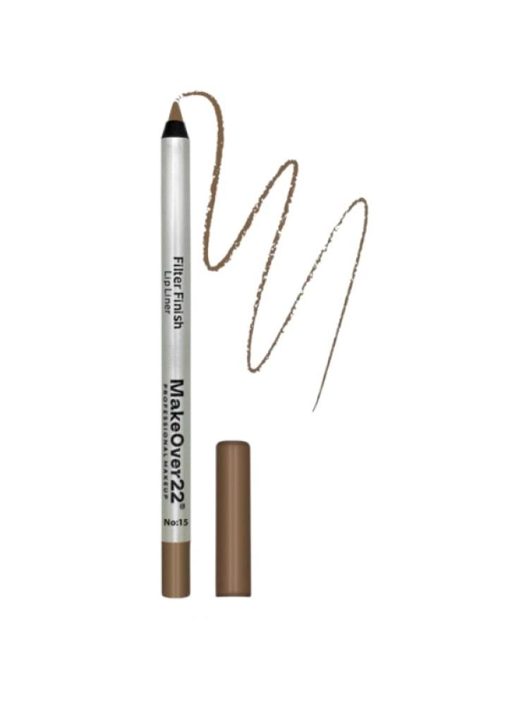 Lip Liner Pencil Blurring Matte Long Lasting Make Over 22 No.15 1.8g