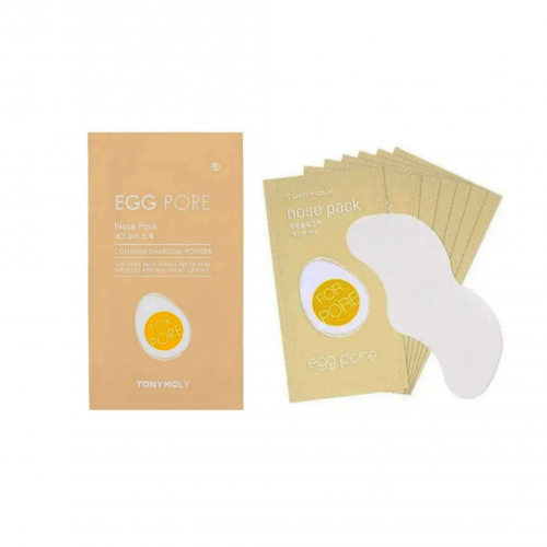 Tonymoly Egg Pore Nose Pack Blackhead Remover Strips 7 Count
