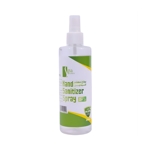 Spa System Hand Sanitizer Spray, Quick-Drying, 125ml