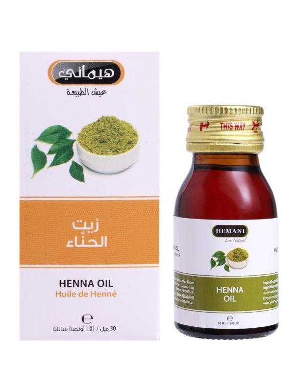 Henna Oil Herbal Hair & Skin Moisturizer Hemani 30ml