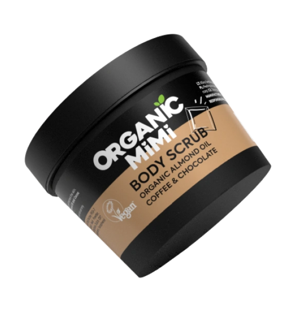 Coffee Body Scrub Exfoliating Chocolate Aroma Organic Mimi 120g