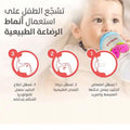 Baby Bottle Nipple Peristaltic Design BPA Free Pigeon 1pc