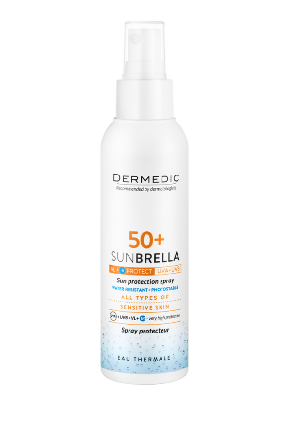 Sun Bum Sunscreen Spray SPF 50+ High Protection Sunbrella Dermedic 150ml