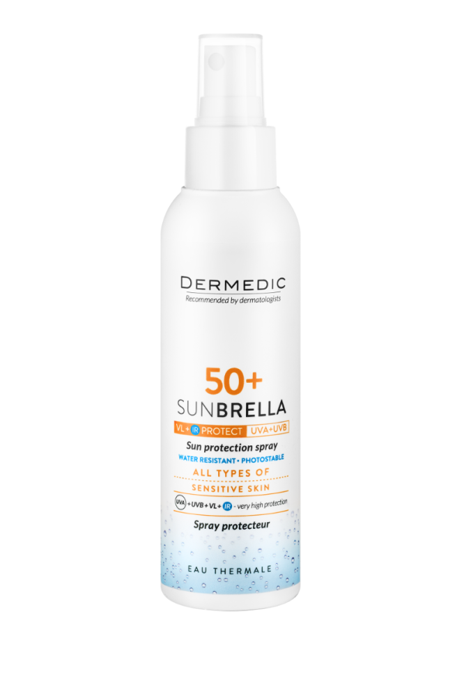 Sun Bum Sunscreen Spray SPF 50+ High Protection Sunbrella Dermedic 150ml