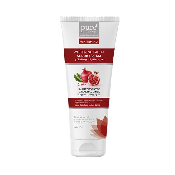 Facial Scrub Cream Exfoliating Papaya Enzyme Pure Beauty 125ml