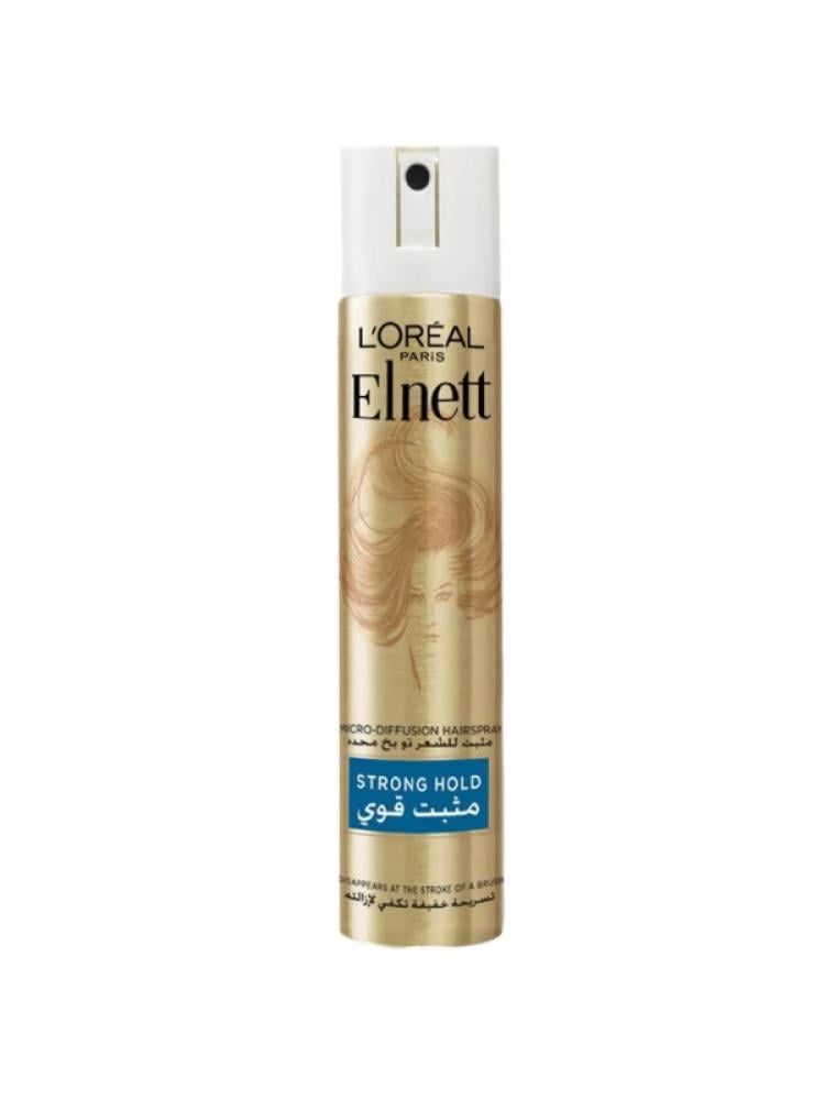 Best Hairspray to Hold Curls Strong Hold L'Oréal Paris Elnett 400ml