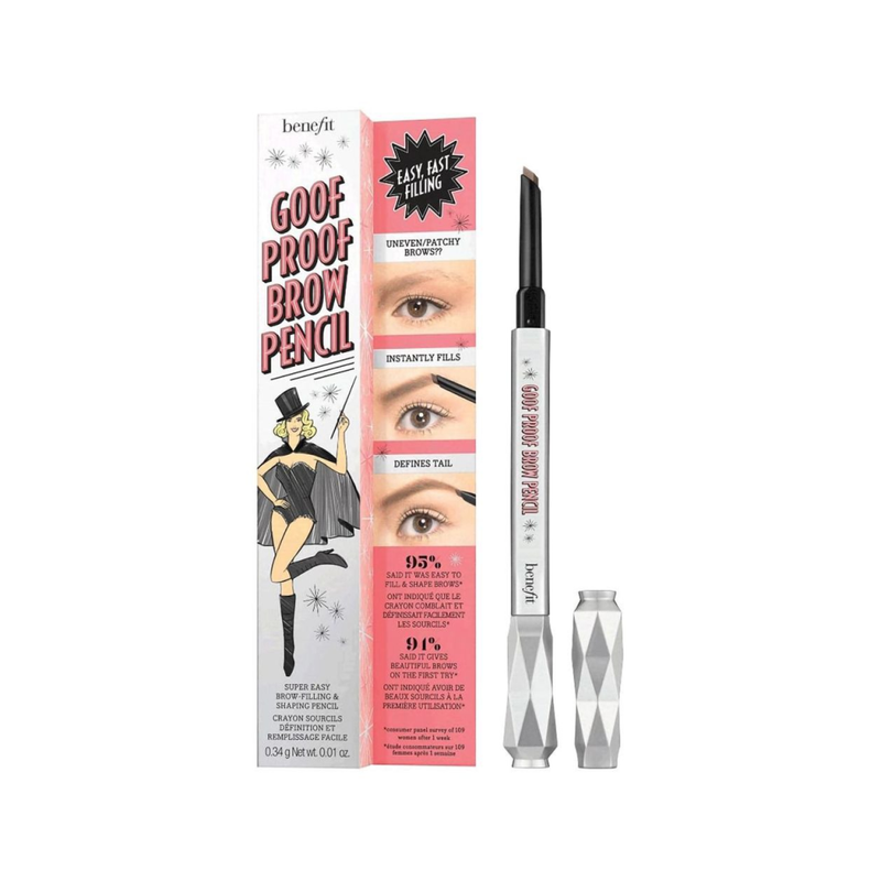 Benefit Goof Proof Eyebrow Pencil, Soft Black, Shade 06