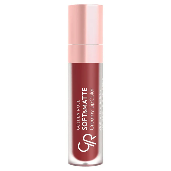 Creamy Matte Liquid Lipstick Long-Lasting Shade 115 Golden Rose 5ml