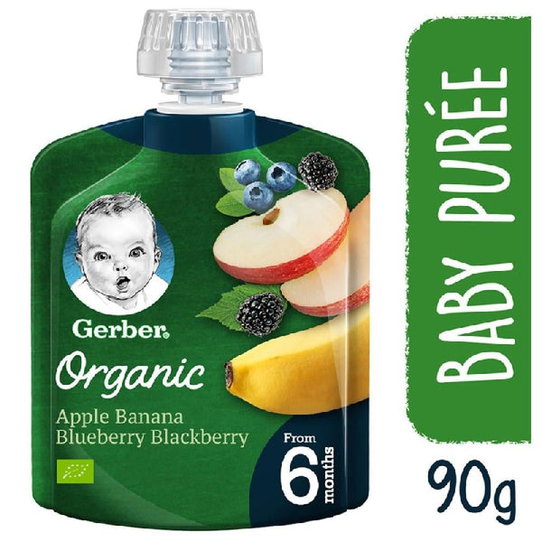 Gerber Puree Pouch Organic Fruit Blend For Babies Gerber 90g