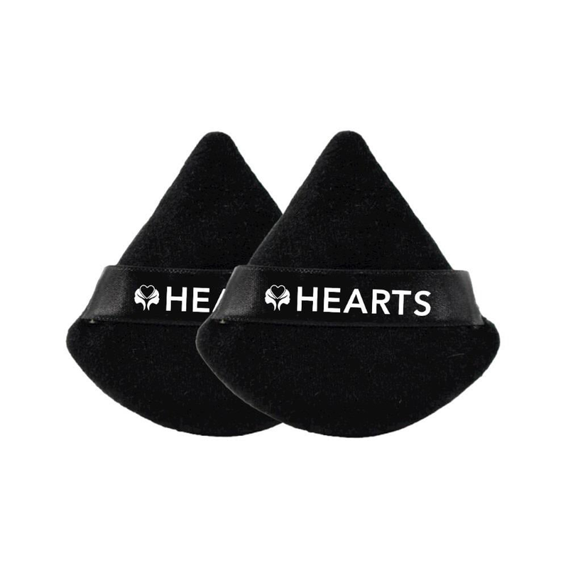 Powder Puff Sponge Flawless Makeup Application Tool HEARTS 1pc