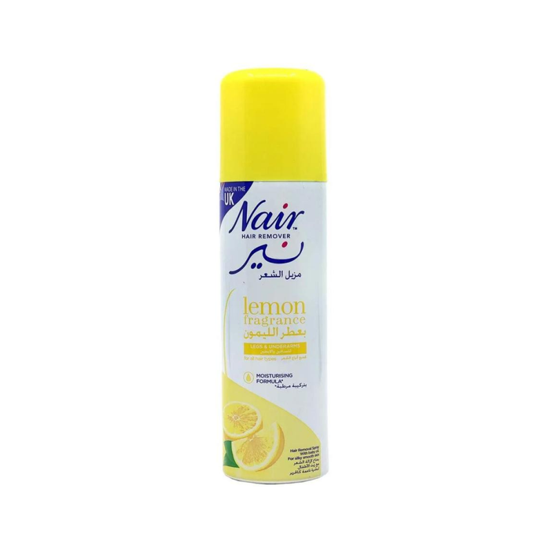 Nair Hair Removal Spray with Lemon Scent, 200ml
