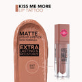 Flormar Kiss Me More Matte Liquid Lipstick 017 Nude Long-Lasting