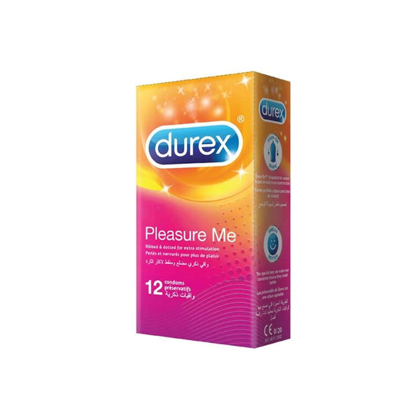 Durex Pleasure Me Condoms Ribbed Dotted 12 Pack Best Durex Condoms