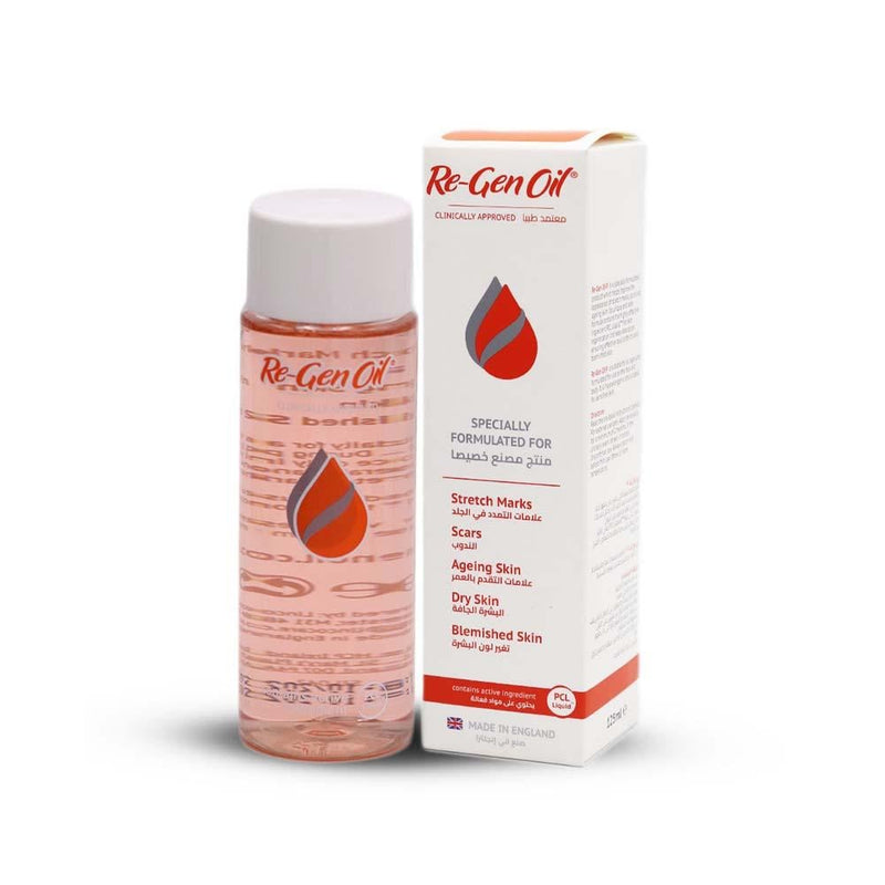 Body Oil for Dry Skin Re-Gen Skincare Oil 125ml