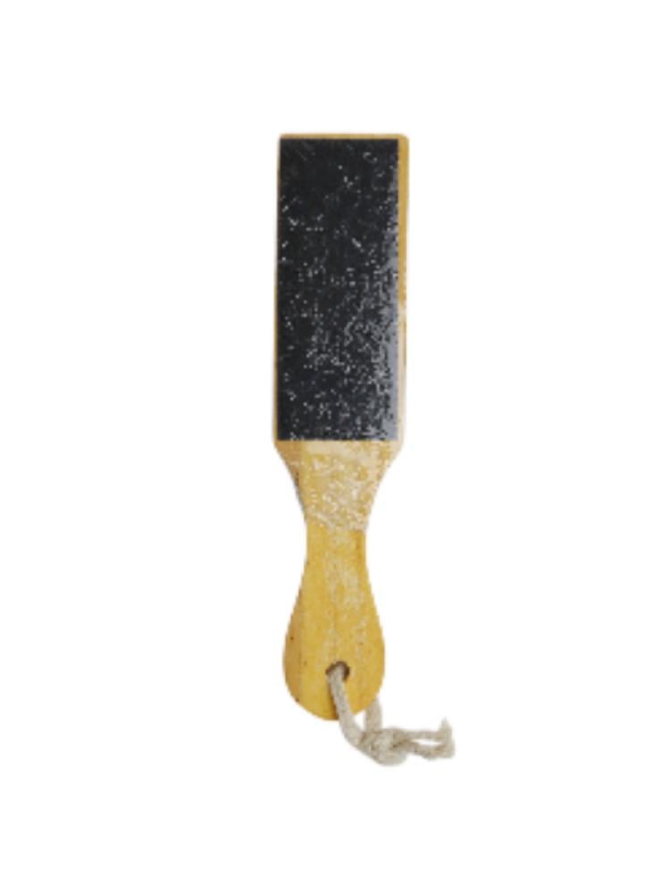 Salon System Double-Sided Wooden Foot File for Smooth Feet