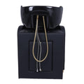 Salon System Hair Wash Chair Black B9315