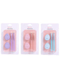 Beauty System Makeup Sponge and Brush Set - 4 Pieces