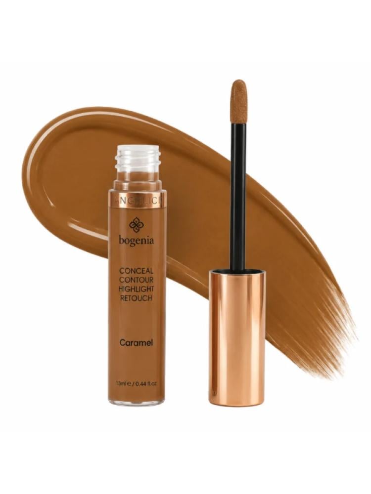 Best Concealer for Dark Circles Full Coverage Caramel Bogenia 4-in-1 10ml