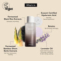 Toner with Hyaluronic Acid Black Rice Hydrating HaruHaru Wonder 150ml