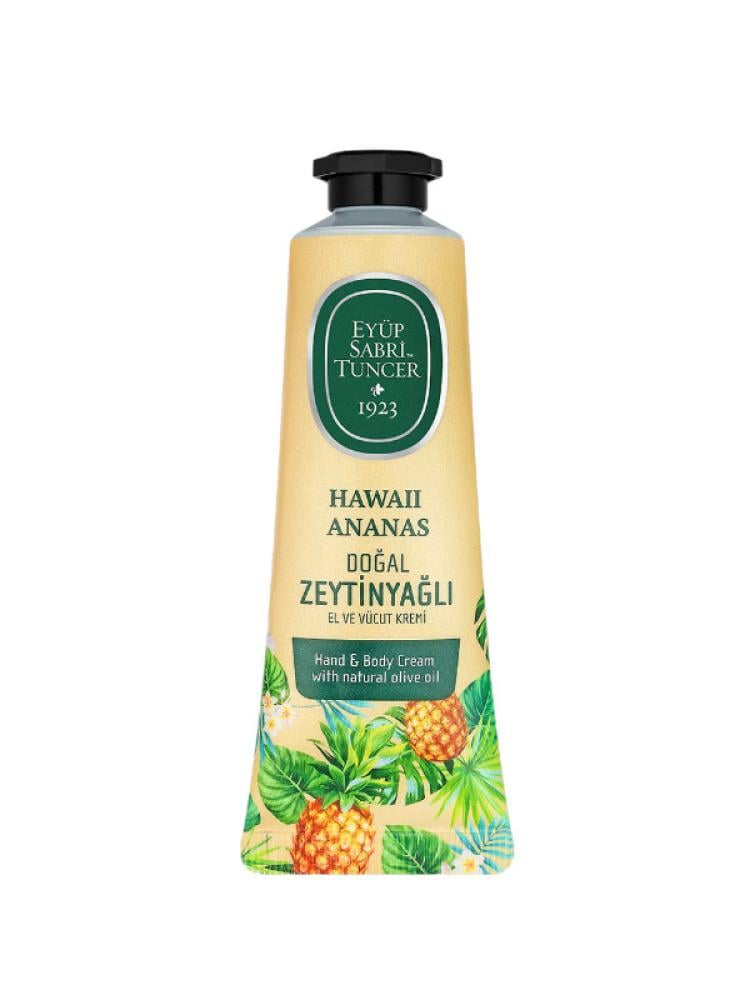 Hand and Body Cream Olive Oil Pineapple Eyup Sabri Tuncer 50ml