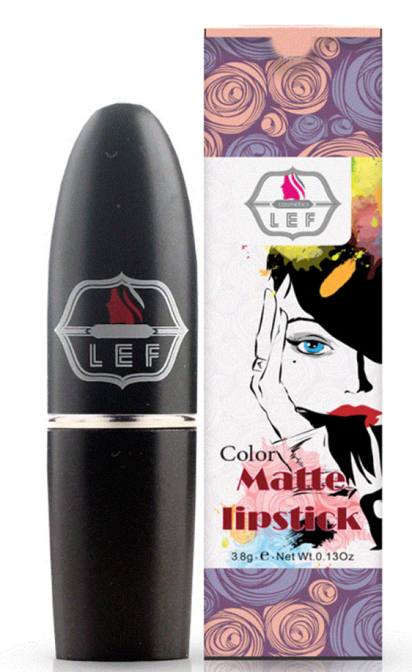 Matte Lipstick That Doesn t Dry Lips Velvet Finish Shade 10 LEF COSMETIC 4g