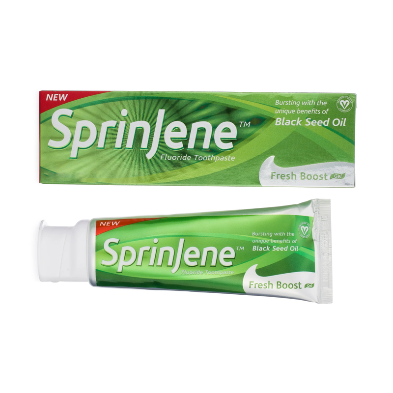 Sprinjene Fresh Boost Toothpaste with Black Seed Oil, 75g