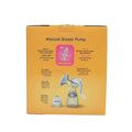 Baby Zone Breast Pump with Feeding Bottle, Silicone Nipple and Lid