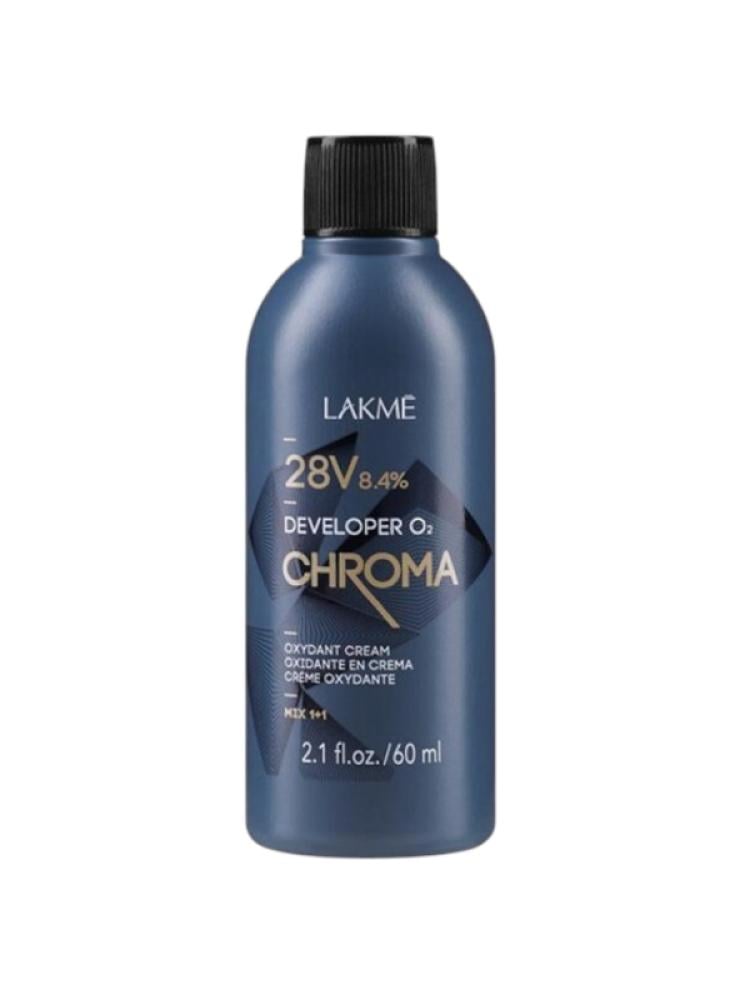 Hair Developer 8.4% 28 Vol No Ammonia Lakme Oxygen Chroma 60ml