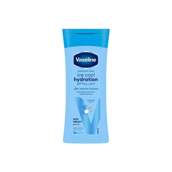 Vaseline Body Lotion Ice Cool Hydration Moisturising 200ml
