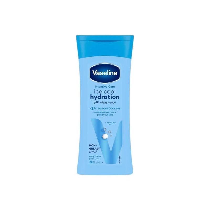 Vaseline Body Lotion Ice Cool Hydration Moisturising 200ml