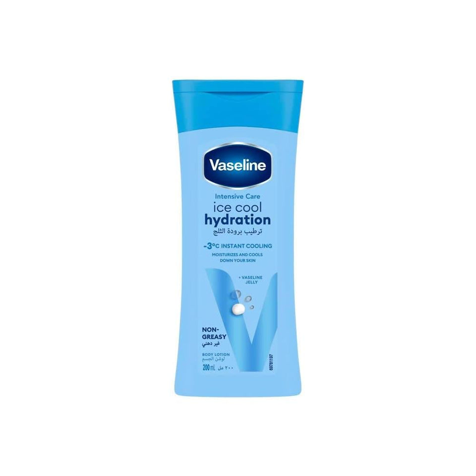 Vaseline Ice Cool Hydration Lotion for Skin Refreshing & Moisturizing 200ml