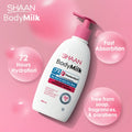Moisturizing Body Milk Fragrance-Free Dry Skin Pentavitin Shaan 400ml