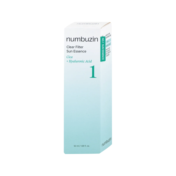 Numbuz:n No. 1 Clear Filter Sunscreen SPF 50+ UVA UVB Protection 50ml