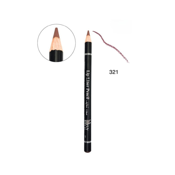 Lavuv Lip Liner Pencil, Creamy, Long-Lasting, Pigmented, Shade 321