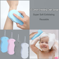 Exfoliating Sponge for Body Gentle Cleansing Texture 6Beauty 1 Piece