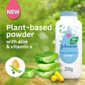 Johnson's Baby Powder with Aloe Vera & Vitamin E - 200g